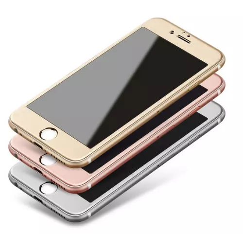 iPhone 6 Plus / 6s Plus Üvegfólia - fekete 3D üvegfólia