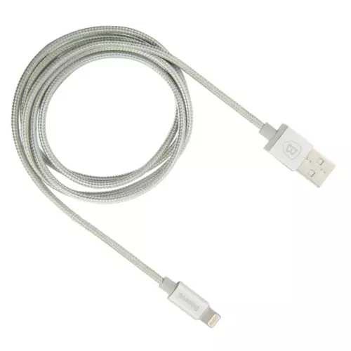 Baseus Antila ezüst MFi adatkábel Apple, iPhone készülékekhez.