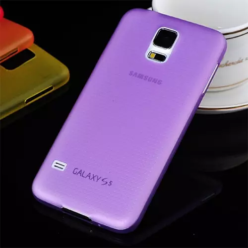 Samsung Galaxy S5 mini Telefontok - ultravékony műanyag tok lila