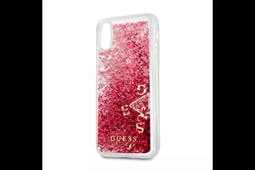 Telefontok iPhone X / iPhone XS - Guess Kemény Tok Piros (3700740407899)