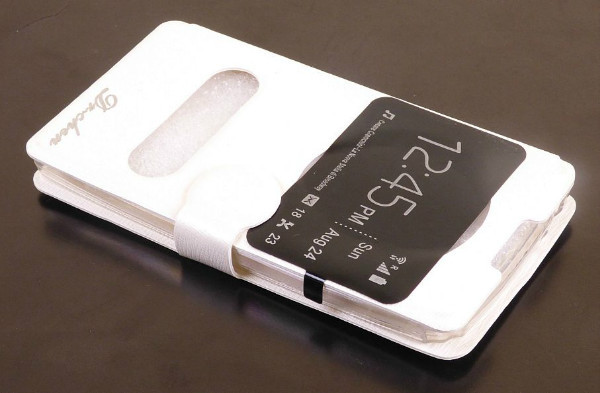 LG Spirit H440 Telefontok - fekete flipcover tok