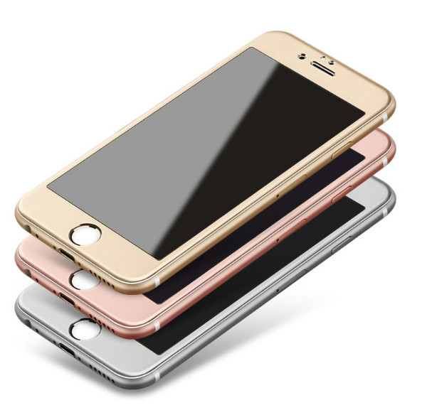 iPhone 6 Plus / 6s Plus Üvegfólia - fekete 3D üvegfólia