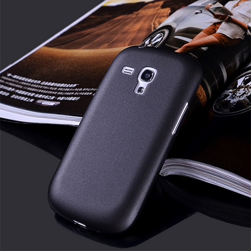 Telefontok Samsung Galaxy S3 mini - ultravékony műanyag tok fekete