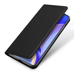 Huawei Nova Y90 Telefontok - Dux Ducis fekete kinyitható tok-4