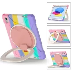 iPad 2022 10.9 (iPad 10) Tablettok - Tech-Protect X-Armor ütésálló, kitámasztható színes tablet tok-3