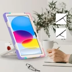 iPad 2022 10.9 (iPad 10) Tablettok - Tech-Protect X-Armor ütésálló, kitámasztható színes tablet tok-6