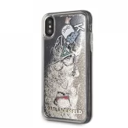 IPhone Xs Max Telefontok - Karl Lagerfeld Hátlap Tok - Arany-2