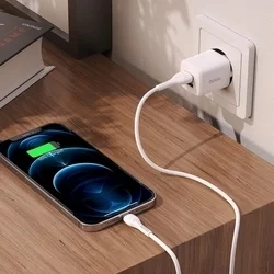 HOCO N8 Telefon töltő- 2USB portos fehér hálózati töltőfej, 2.4A-3
