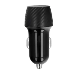 CC281 Autós töltő - Type-C (USB-C) autós gyorstöltő, fekete, 20W-1