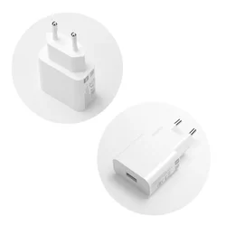 Xiaomi MDY-09-EW Töltő - fehér, gyári hálózati töltőfej, 2A-1