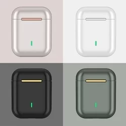 TWS J18 Headset - zöld bluetooth headset, töltő tokkal-3