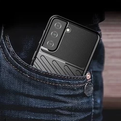 Samsung Galaxy A14 5G Telefontok - Thunder fekete ütésálló szilikon hátlap tok-8
