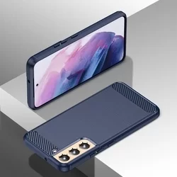 Samsung Galaxy S23 Telefontok - CARBON kék szilikon tok-2