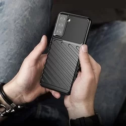 Samsung Galaxy S23+ (S23 Plus) Telefontok - Thunder fekete ütésálló szilikon hátlap tok-4