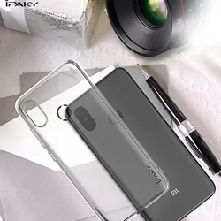 Xiaomi Mi 8 SE Telefontok - iPaky Effort átlátszó szilikon tok +  üvegfólia 9H-3