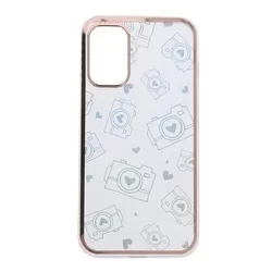 Samsung Galaxy A13 5G Telefontok - Valentine 3 - mintás műanyag átlátszó hátlaptok, szilikon kerettel-1