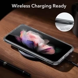 Samsung Galaxy S23+ (S23 Plus) Telefontok - ESR AIR SHIELD átlátszó ütésálló, kitámasztható hátlap tok-6