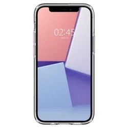 iPhone 12 mini Telefontok- SPIGEN LIQUID CRYSTAL CLEAR - átlátszó hátlap tok-1