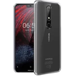 Nokia 3.1 Telefontok - átlátszó szilikon tok-1