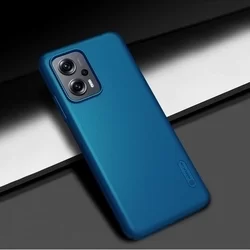 Xiaomi Poco X4 GT 5G Telefontok - Nillkin Super Frosted kék tok-1