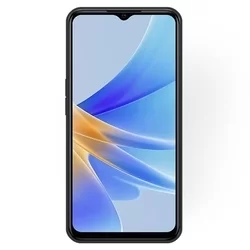 Oppo A17 Telefontok - fekete szilikon hátlap tok-1