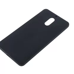 Nokia 3.1 Plus Telefontok - fekete szilikon tok-2