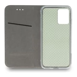 Xiaomi Poco X4 GT 5G Telefontok - Smart Magnetic burgundy szilikon keretes mágneses könyvtok-4