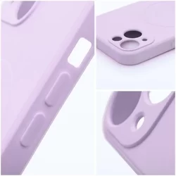 iPhone 11 Telefontok- MagSafe kompatibilis pink szilikon tok-4