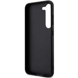 Samsung Galaxy S23 Telefontok - Karl Lagerfeld Saffiano Mono Metal Logo - fekete hátlap tok-6