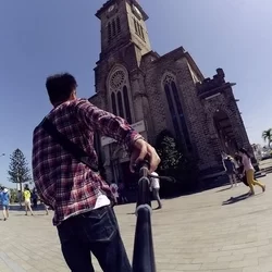 Tech- Protect Monopad Selfie bot - GoPro Hero selfie bot - fekete-4