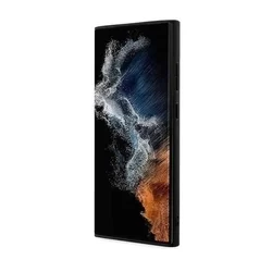 Samsung Galaxy S23 Ultra Telefontok - Karl Lagerfeld Saffiano Mono Metal Logo - fekete hátlap tok-5