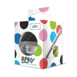 Setty Funky Bluetooth hangszóró - fekete/szürke bluetooth hangszóró 3W-4