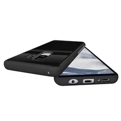 Huawei Y5 2018 Telefontok - fekete üveg hátlaptok-1