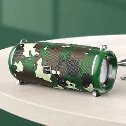 HOCO HC2 Xpress Bluetooth hangszóró - zöld/terepmintás bluetooth / FM hangszóró-2