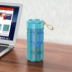 HOCO HC7 Pleasant Bluetooth hangszóró - kék bluetooth / FM hangszóró-1