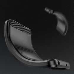 Honor X6 Telefontok - Carbon fekete szilikon tok-5