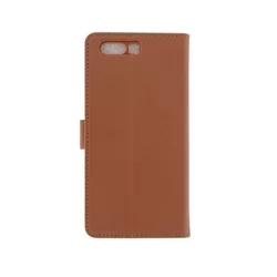 Telefontok Huawei P10 - kihajtható könyvtok, barna-1