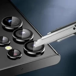 Samsung Galaxy A34 5G kameralencse védőkeret- HOFI kameralencse fekete védőkeret-2