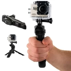 GoPro SJCAM Selfie bot - fekete, tripoddá alakítható selfie bot-4
