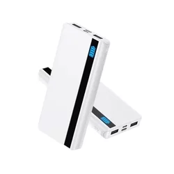 Pavareal PB80 Powerbank - fehér powerbank 2USB, 10000mAh, 2,4A-1