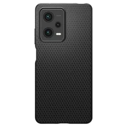 Xiaomi Redmi Note 12 Pro 5G Telefontok - SPIGEN Liquid Air matt fekete tok-1