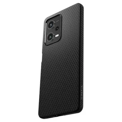Xiaomi Redmi Note 12 Pro 5G Telefontok - SPIGEN Liquid Air matt fekete tok-2
