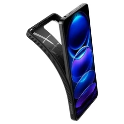 Xiaomi Poco X5 Pro 5G Telefontok - SPIGEN Liquid Air matt fekete tok-6