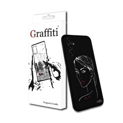 Samsung Galaxy A54 5G Telefontok - Graffiti No.207 mintás szilikon tok-2