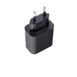 BlueStar Telefon töltő - Type-C (USB-C) fekete hálózati töltőfej, 25W/3A-2