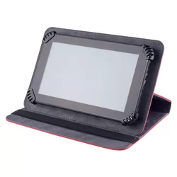 Univerzális Tablettok 9-10 colos fordítható piros tablet tok: Huawei, Lenovo, Samsung, iPad...-3