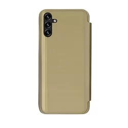Samsung Galaxy A14 5G Telefontok - Arany Clear View Tok-1