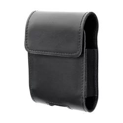 ROYAL Telefontok - fekete övre erősíthető univerzális bőr tok (7,5 × 8 × 1,5 cm)-1