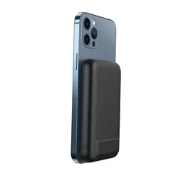 VEGER MagOn Kick Powerbank - fekete Wireless MagSafe powerbank 5000mAh, 2A-4