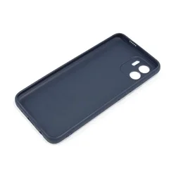 Telefontok Xiaomi Redmi A2+ - sötétkék szilikon hátlap tok-1